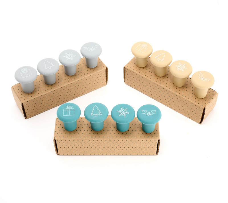 Henning Lee Set of (3) 4-Piece Bottle Stoppers — View 5