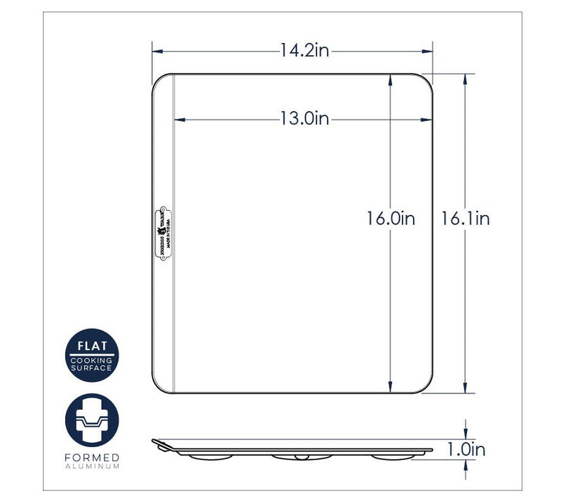 Nordic Ware Naturals Insulated Baking Sheet — View 4