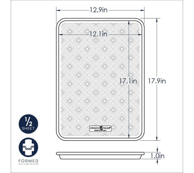 Nordic Ware Naturals Vintage Starburst Baking Sheet — View 4