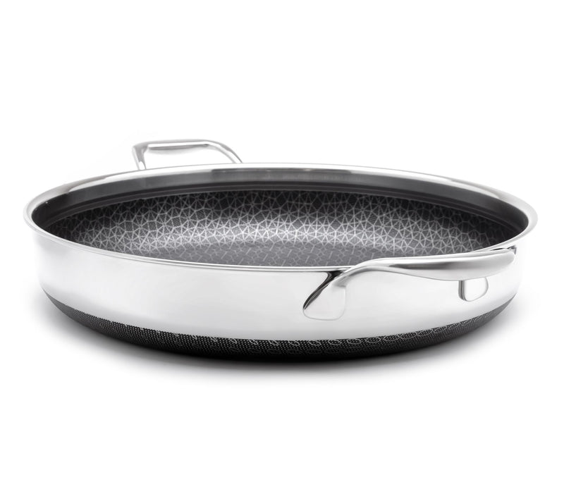 Livwell DiamondClad 14" Stainless Steel Nonstick Frying Pan — View 4