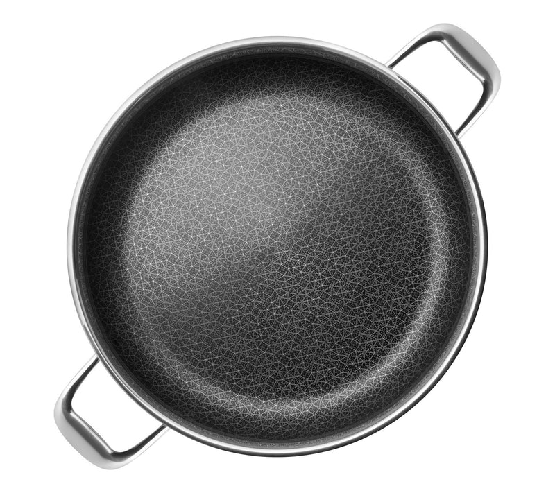 Livwell DiamondClad 14" Stainless Steel Nonstick Frying Pan — View 5