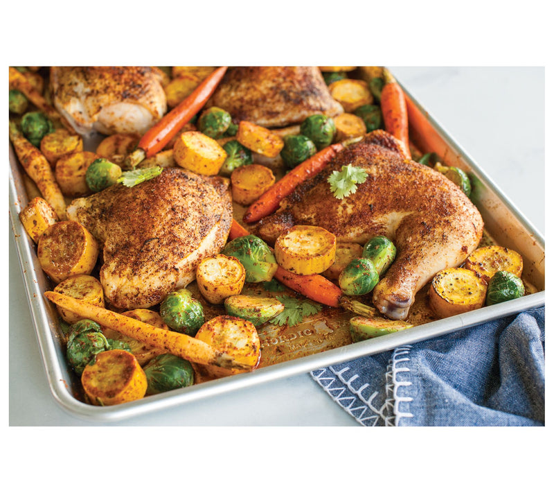 Nordic Ware Naturals Half Sheet Pan 2-Pack — View 6
