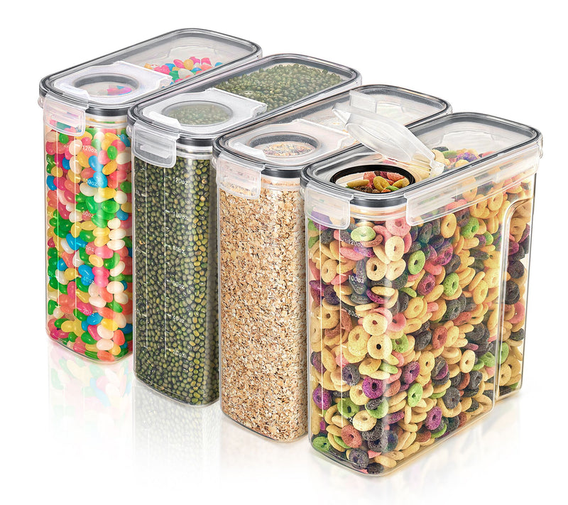 Sorbus Airtight Cereal Containers 4-Pack — View 4