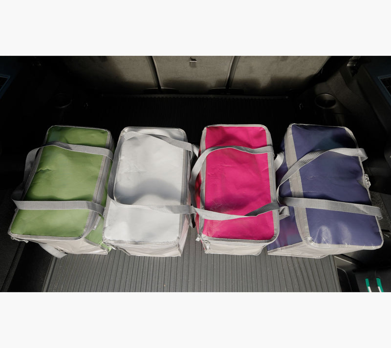 California Innovations S/4 Zip Closure Super Shopper Totes — View 3