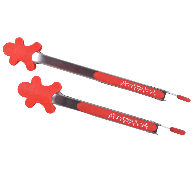 Temp-tations Special Edition Set of (2) 10" and 13" Figural Tongs — Main view
