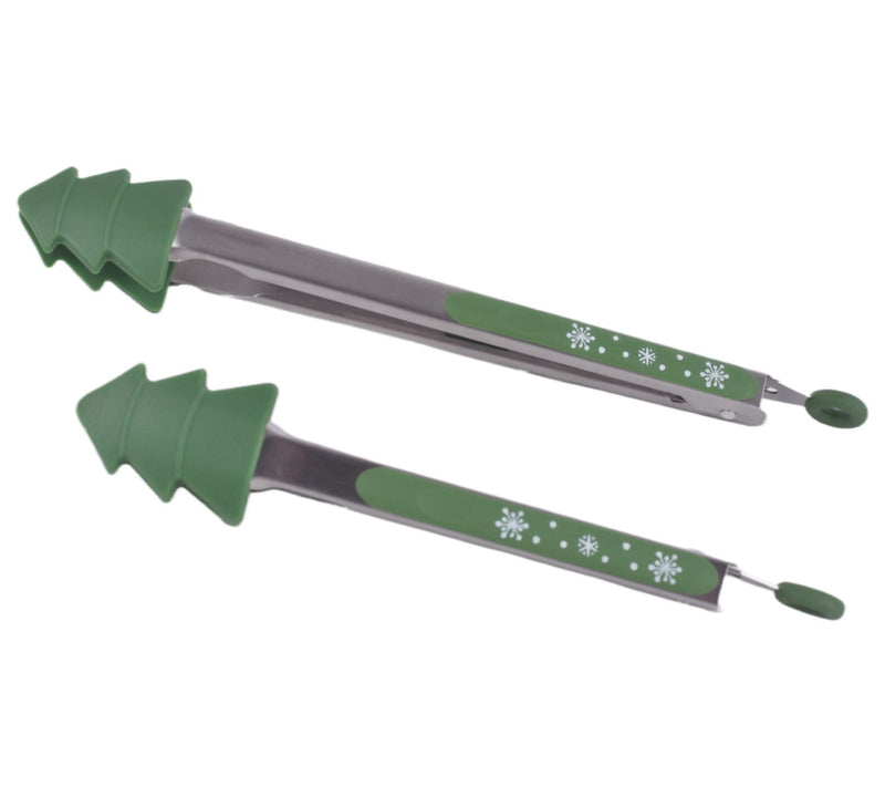 Temp-tations Special Edition Set of (2) 10" and 13" Figural Tongs — View 9