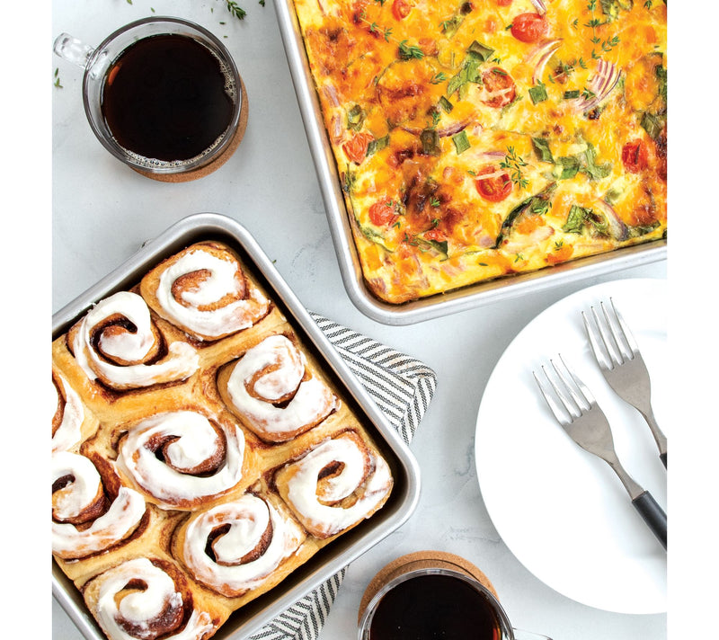 Nordic Ware Naturals 8"x8" Square Cake Pan — View 5