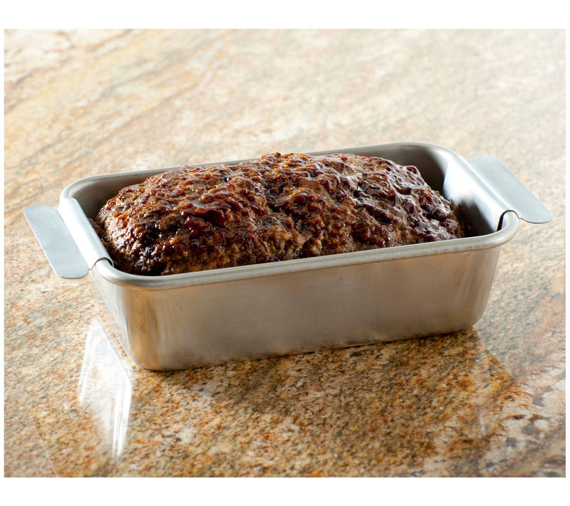 Nordic Ware Naturals Meat Loaf Pan with LiftingTrivet — View 6