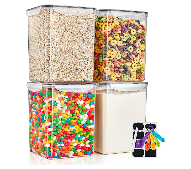 Sorbus 4 Pack Airtight Food Storage Containersith Lids — View 7