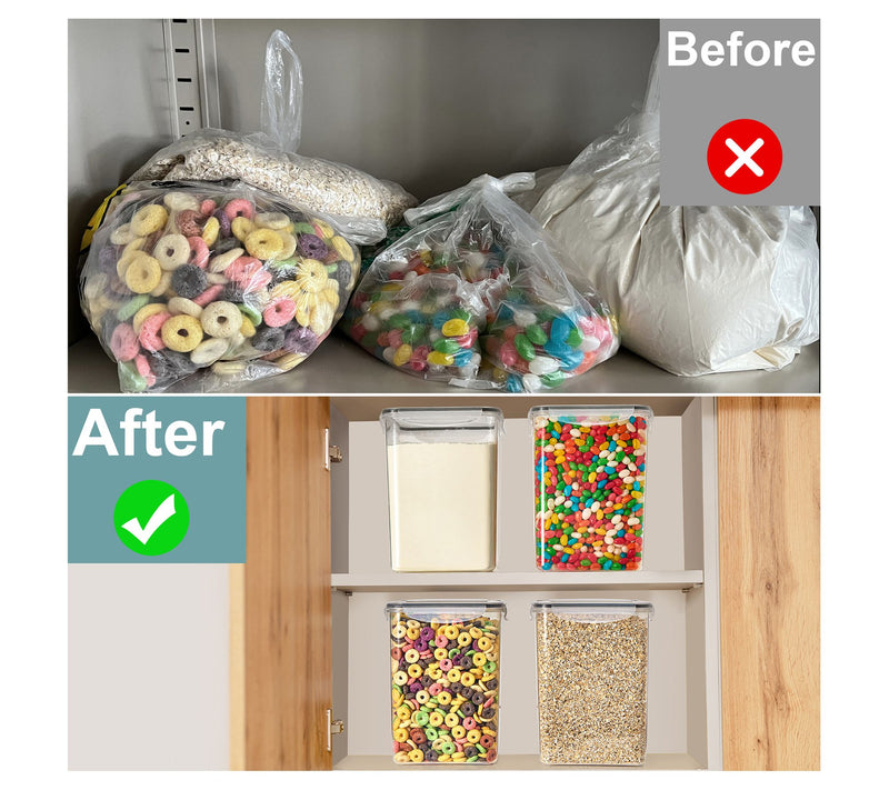 Sorbus 4 Pack Airtight Food Storage Containersith Lids — View 5
