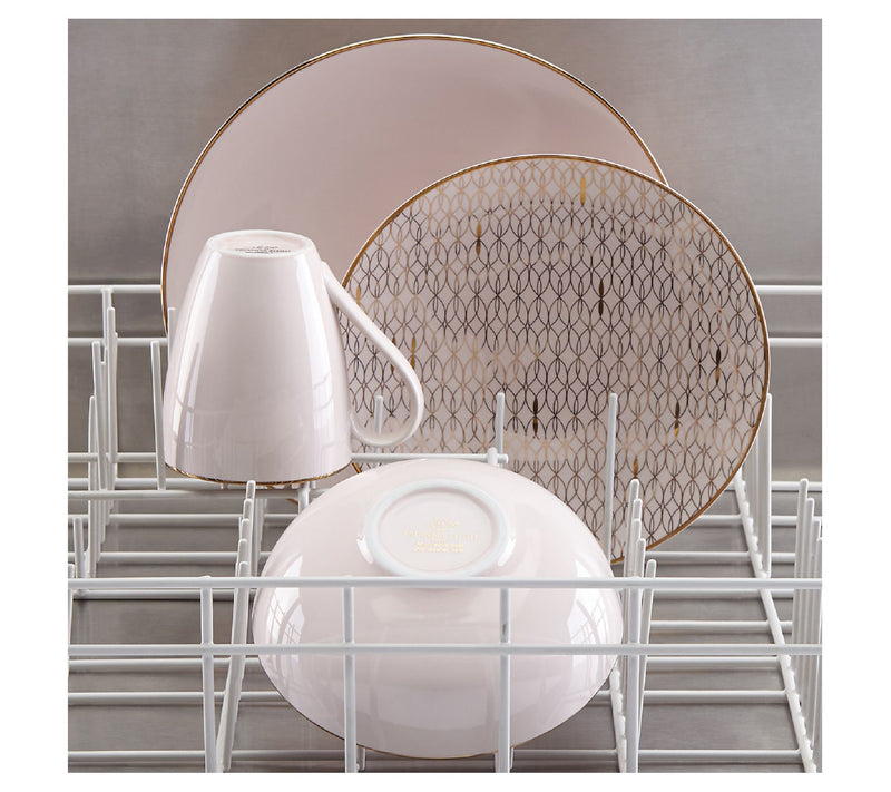 Lenox 12-Piece Trianna Porcelain Dinnerware Set — View 4