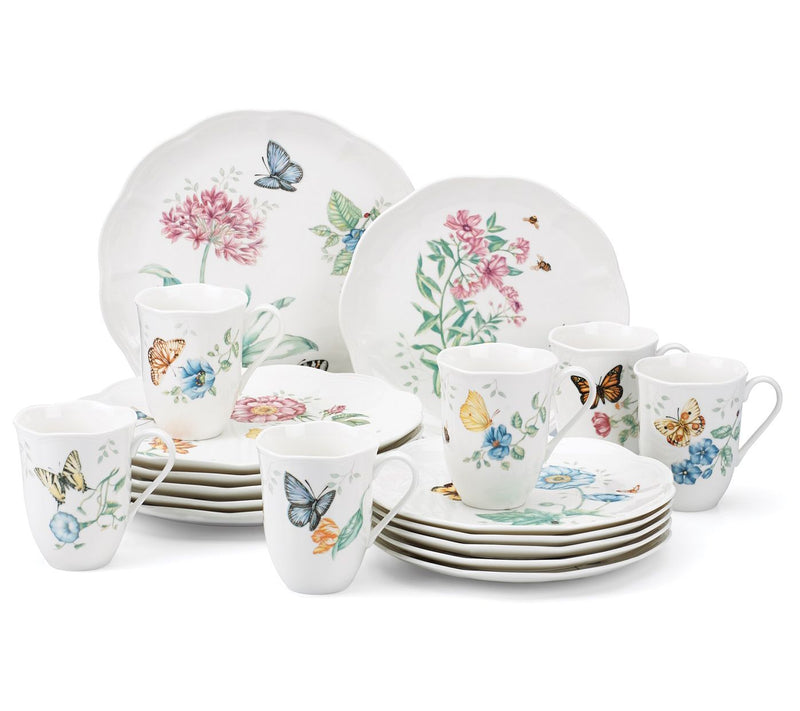 Lenox 18-Piece Butterfly Meadow  Dinnerware Set — View 3