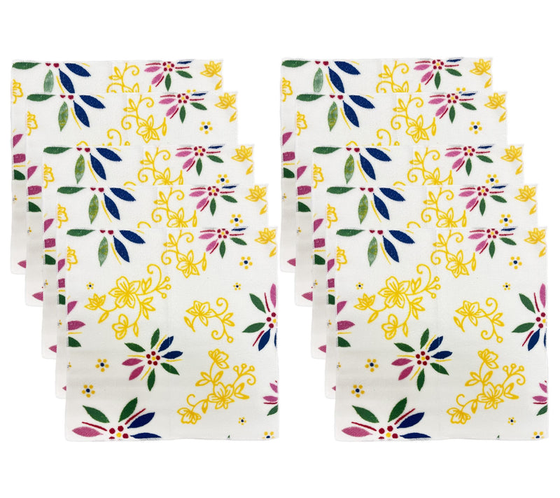 Temp-tations Set of (10) 12" x 12" Microfiber Towels — Main view