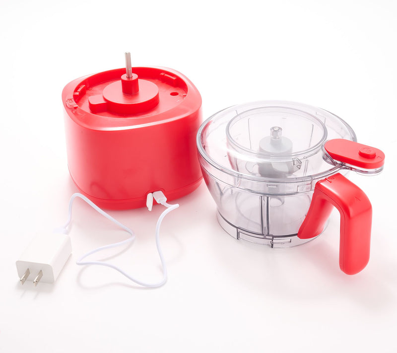 Carla Hall 2-in-1 4.2-Cup Cordless Chopper — View 9