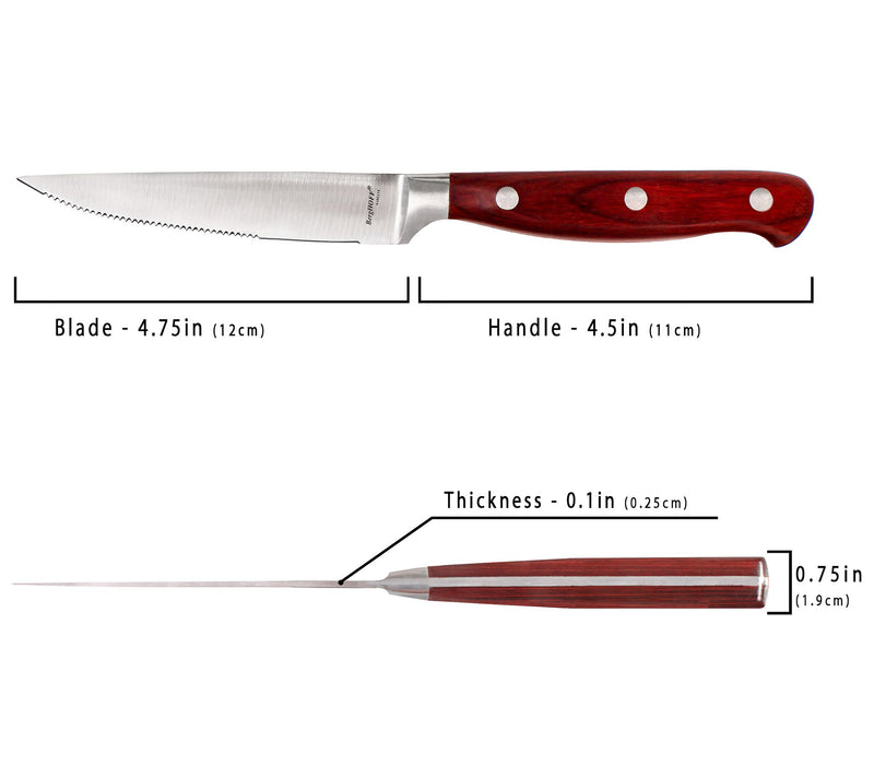 BergHOFF Pakka Wood 15Pc Steak & Carving Set — View 4