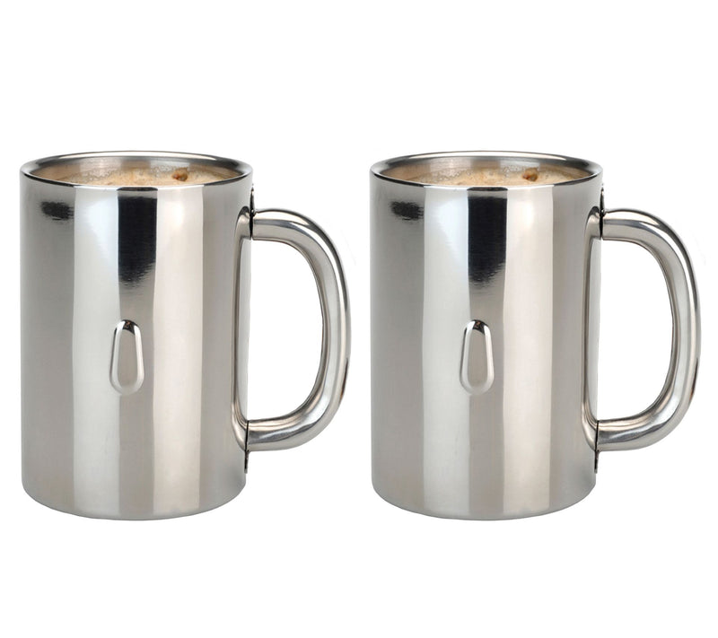 BergHOFF Straight 4Pc 18/10 Stainless Steel Coffee Mug Set — View 3
