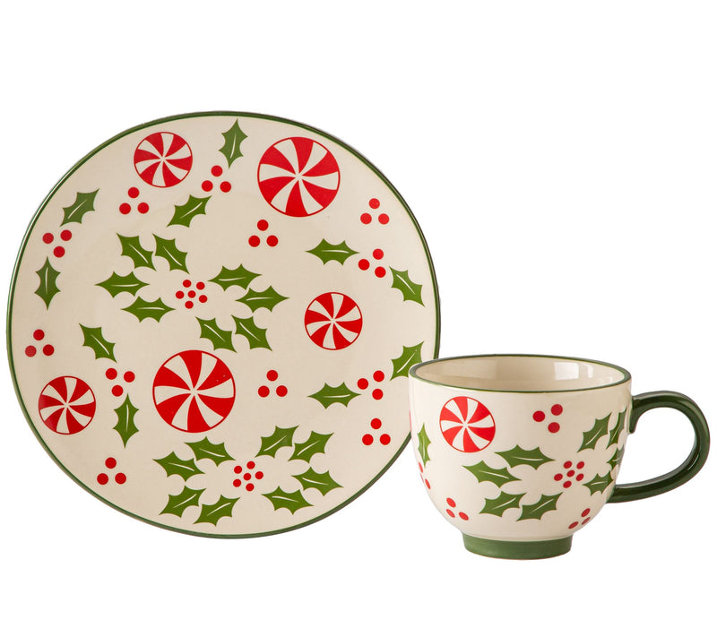 Temp-tations Seasonal Cookies for Santa Mug & Plate Set — Main view
