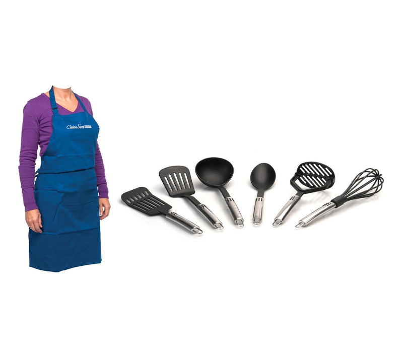 BergHOFF Munich 7Pc Nylon Utensils with Apron — Main view