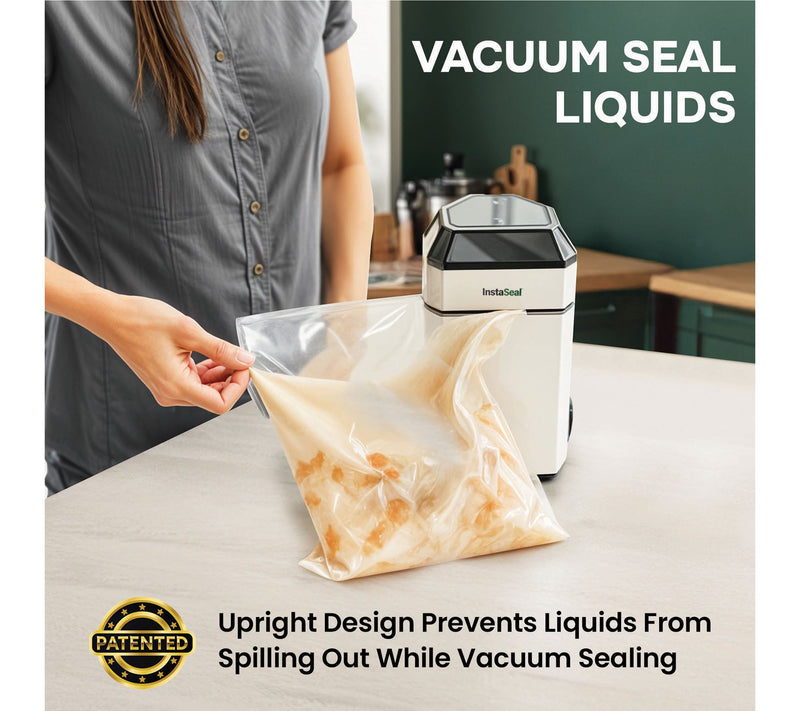Bell & Howell InstaSeal Upright Bag Vacuum Sealer w/ Storage Bags — View 3