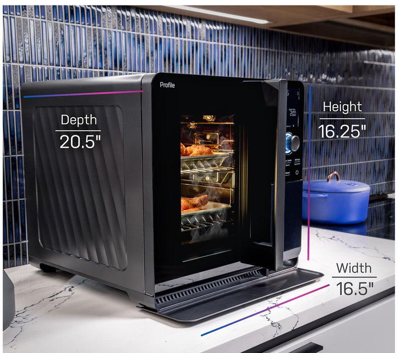 GE Profile Smart Indoor Smoker with Active Smoke Filtration — View 6