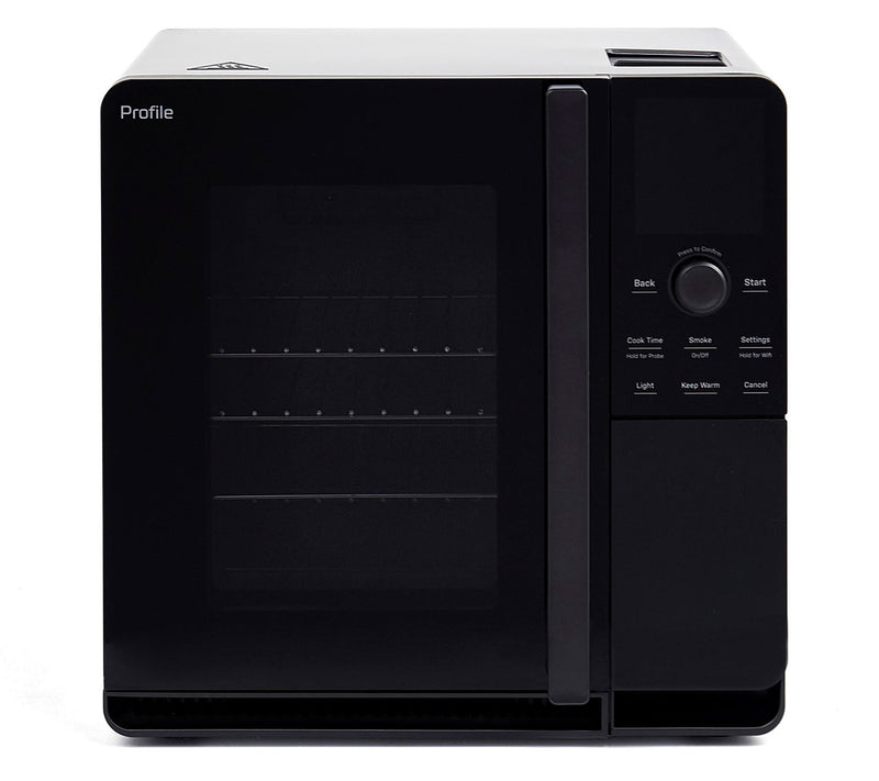 GE Profile Smart Indoor Smoker with Active Smoke Filtration — View 4