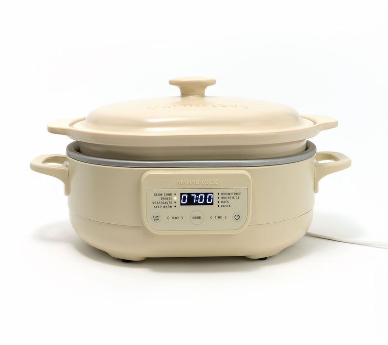 Magnifique 4-Qt Claypot Electric Multicooker w/ 8 Functions — View 9