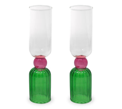 ban.do Tipsy Turvy Bar Glass Set