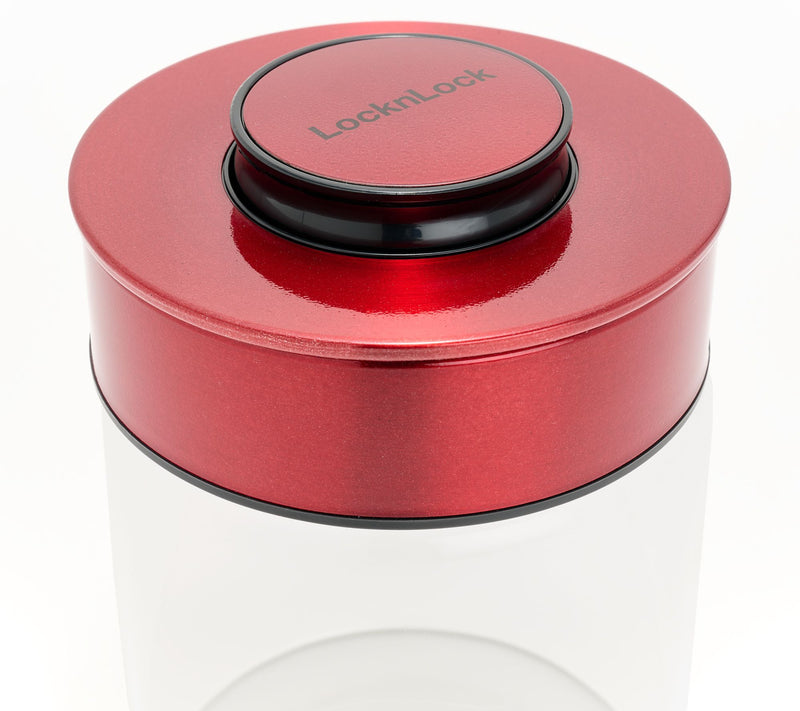 LocknLock 3-Piece Stainless Steel & Glass Push Lock Canisters — View 6