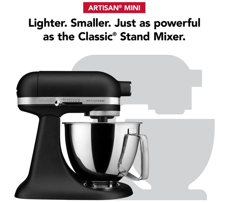 KitchenAid Artisan Mini 3.5Qt Tilt-Head Stand Mixer & Glass Bowl — View 15