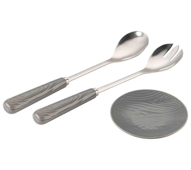 Temp-tations Woodland Set of (2) Utensils with Spoon Rest — View 5