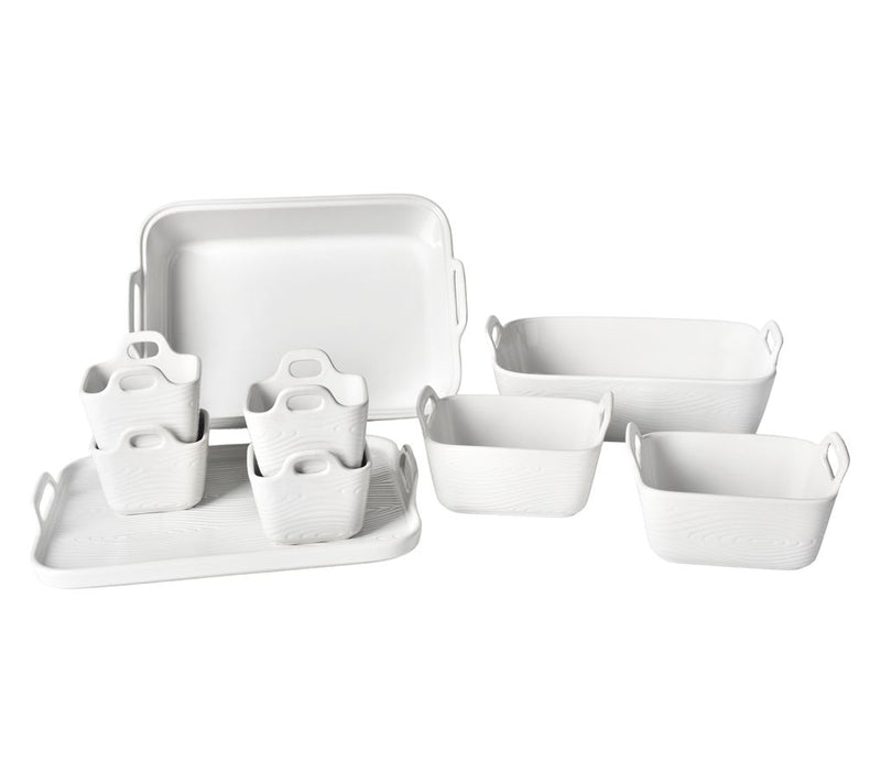 Temp-tations Woodland 9-Piece Bakeware Set w/ Upswept Handles — View 7