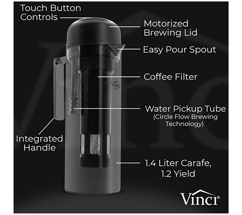 Vinci Housewares Express 2 Electric Cold Brew Coffee Maker — View 2