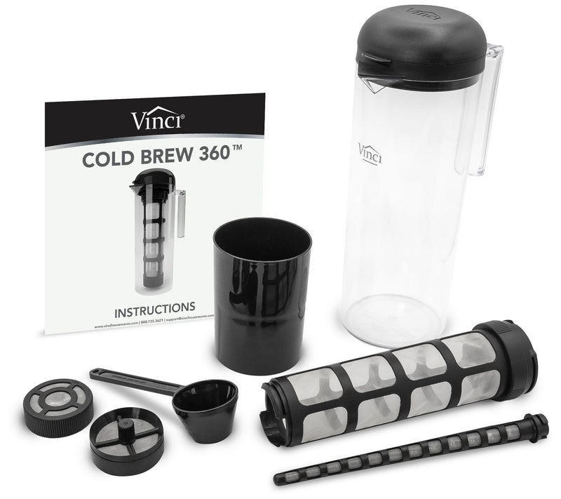 Vinci Houseware s 360 1.4-Liter Cold Brew Coffee Mak — View 7
