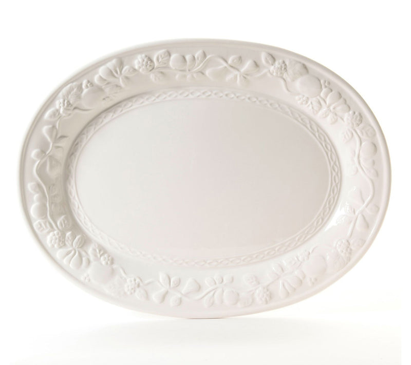 Gibson Home Fruitful 18.75 Inch Oval Platter — View 6