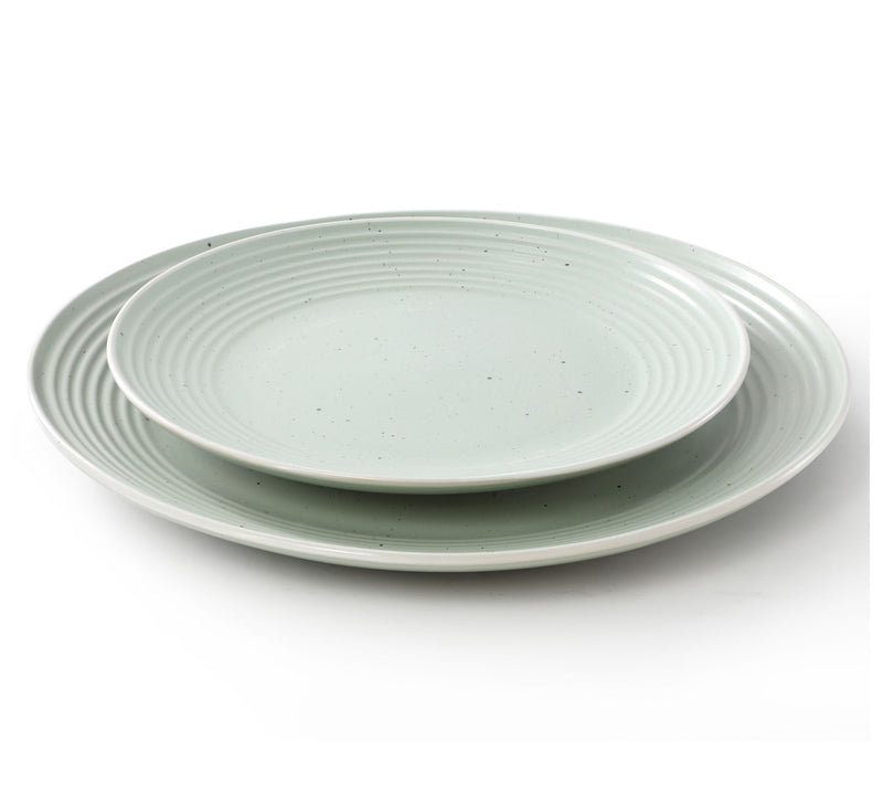 Elama Emilia 16 Pc Double Bowl Dinnerware Set — View 2