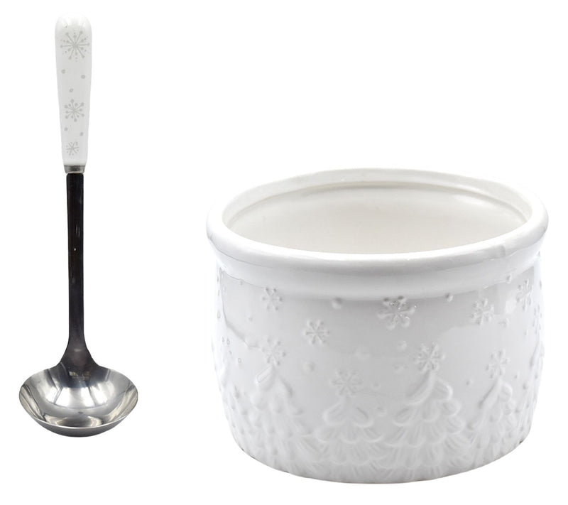 Temp-tations Seasonal Punch Bowl with Serving Spoon — View 4