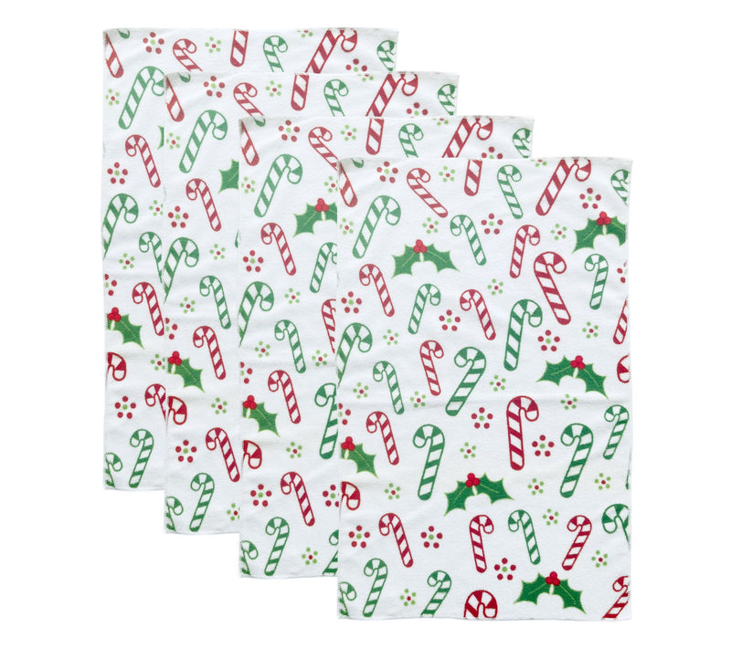 Temp-tations Seasonal Set of (4) Microfiber Towels — Main view