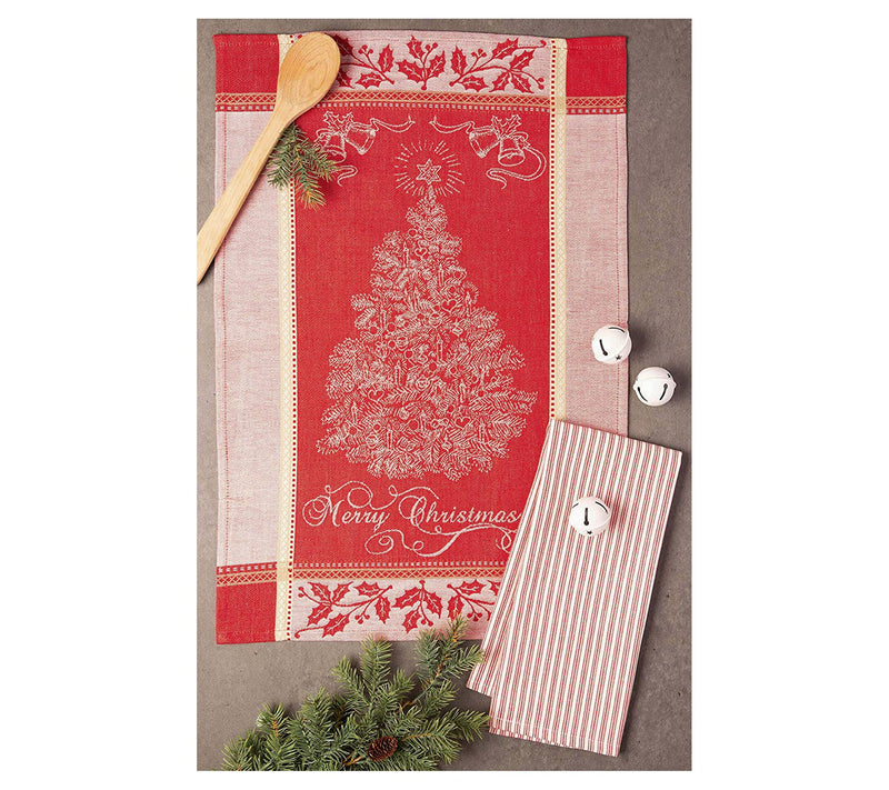 Design Imports Asst Vintage Merry Xmas KitchenTowel Set/2 — View 6