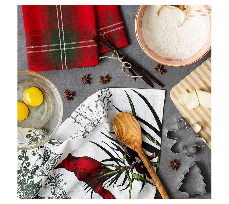 Design Imports Holiday Botanical Kitchen TowelSet/2 — View 4