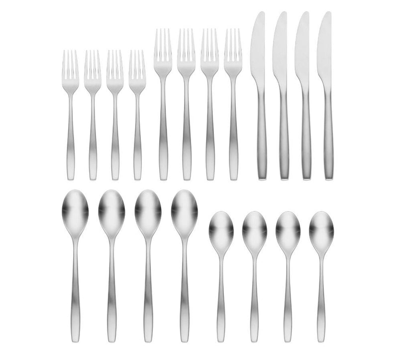 Cambridge Averie Satin 20-Piece Flatware Set — View 5