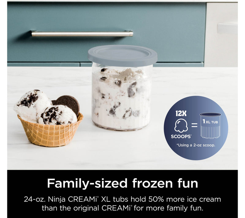 Ninja CREAMi Deluxe XL 11-in-1 Frozen Treat Maker w/ Extra Pints — View 18