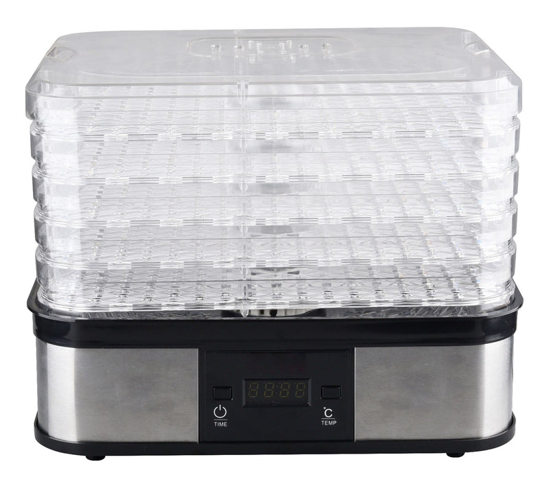 MegaChef 5 Tray Food Dehydrator w/ Timer & Temperature Control — View 6
