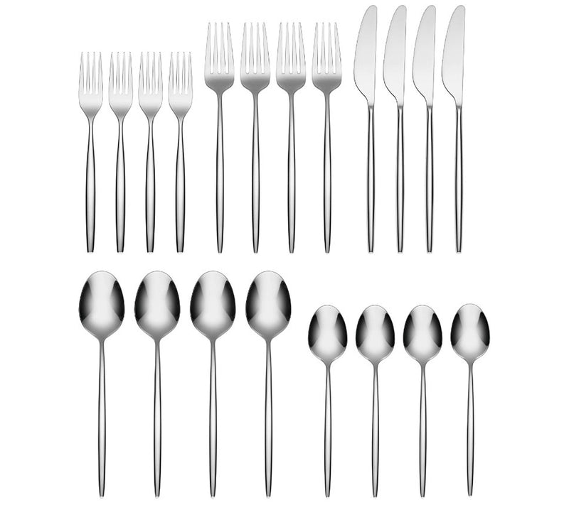 Cambridge Gaze Mirror 20-Piece Flatware Set — View 4