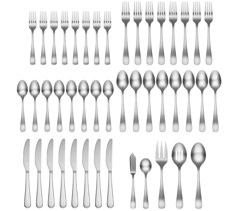 Cambridge Rhiannon Satin 45-Piece Flatware Set — View 4