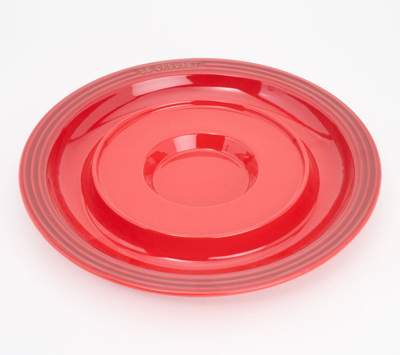 Le Creuset Stoneware Round Appetizer Platter — Main view