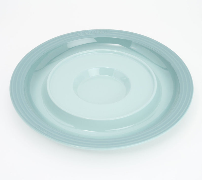 Le Creuset Stoneware Round Appetizer Platter — View 8