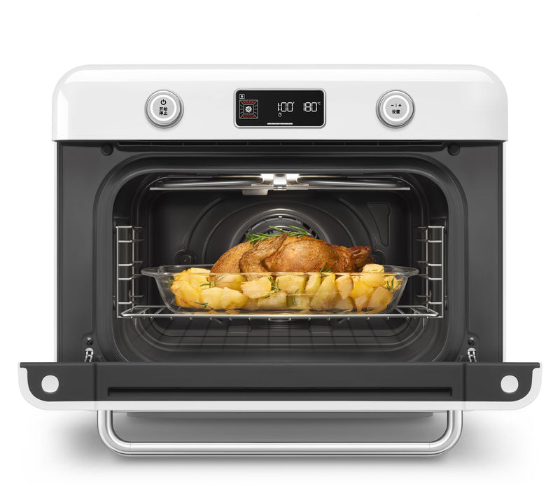 SMEG 50's Retro Style Aestheti c Countertop Ai r Fry Oven — View 5