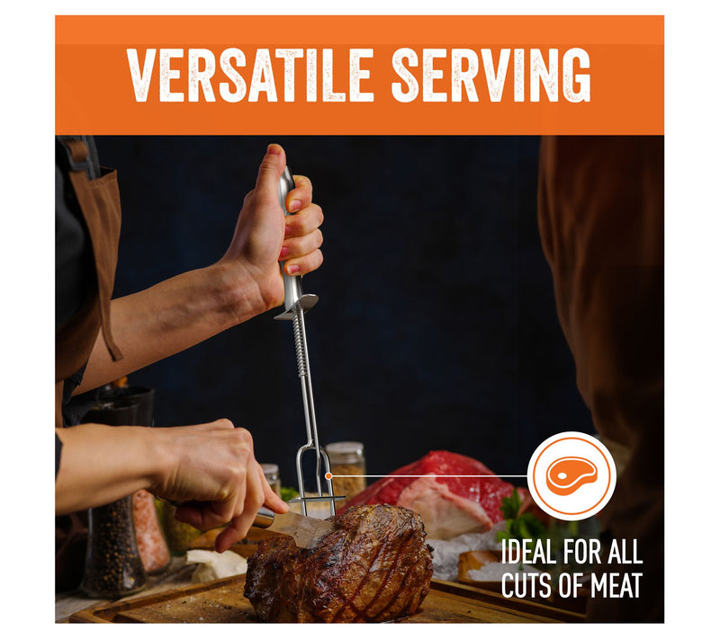 Yukon Glory Carve N Serve Fork Set Set of 2 — View 4