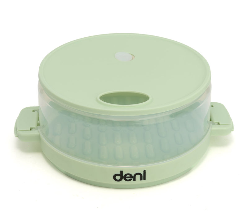 Deni Microwave Potato Baker & Steamer w/ Vented Lid — View 3
