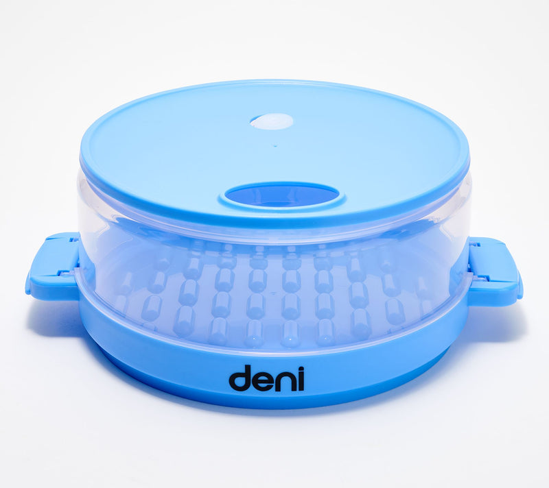 Deni Microwave Potato Baker & Steamer w/ Vented Lid — View 10